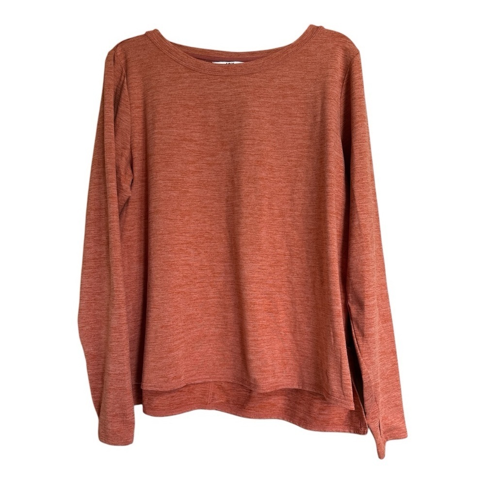 JoyLab Women's Rust Long Sleeve Top, XL